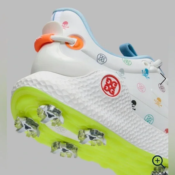 G/Fore Women’s MG4+ 02 G/Lock Stippled Golf Shoes-Snow/Multi-Size 8 NIB⛳️ - Picture 3 of 11